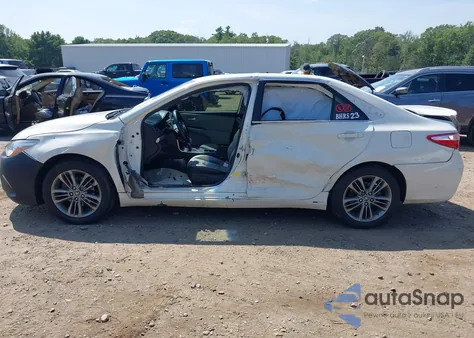 2015 Toyota Camry Se из США, поврежденный, VIN 4T1BF1FK0FU027976